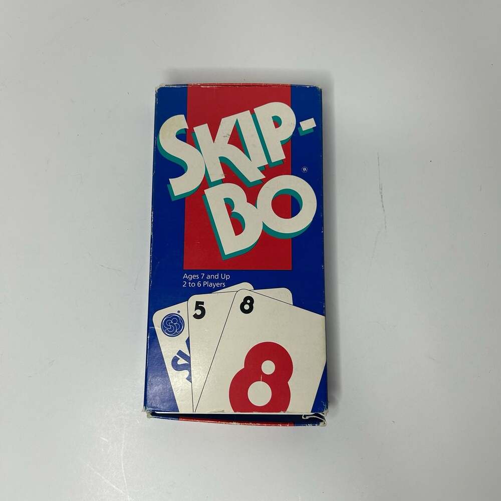 Vintage 1995 Mattel Skip-Bo Card Game